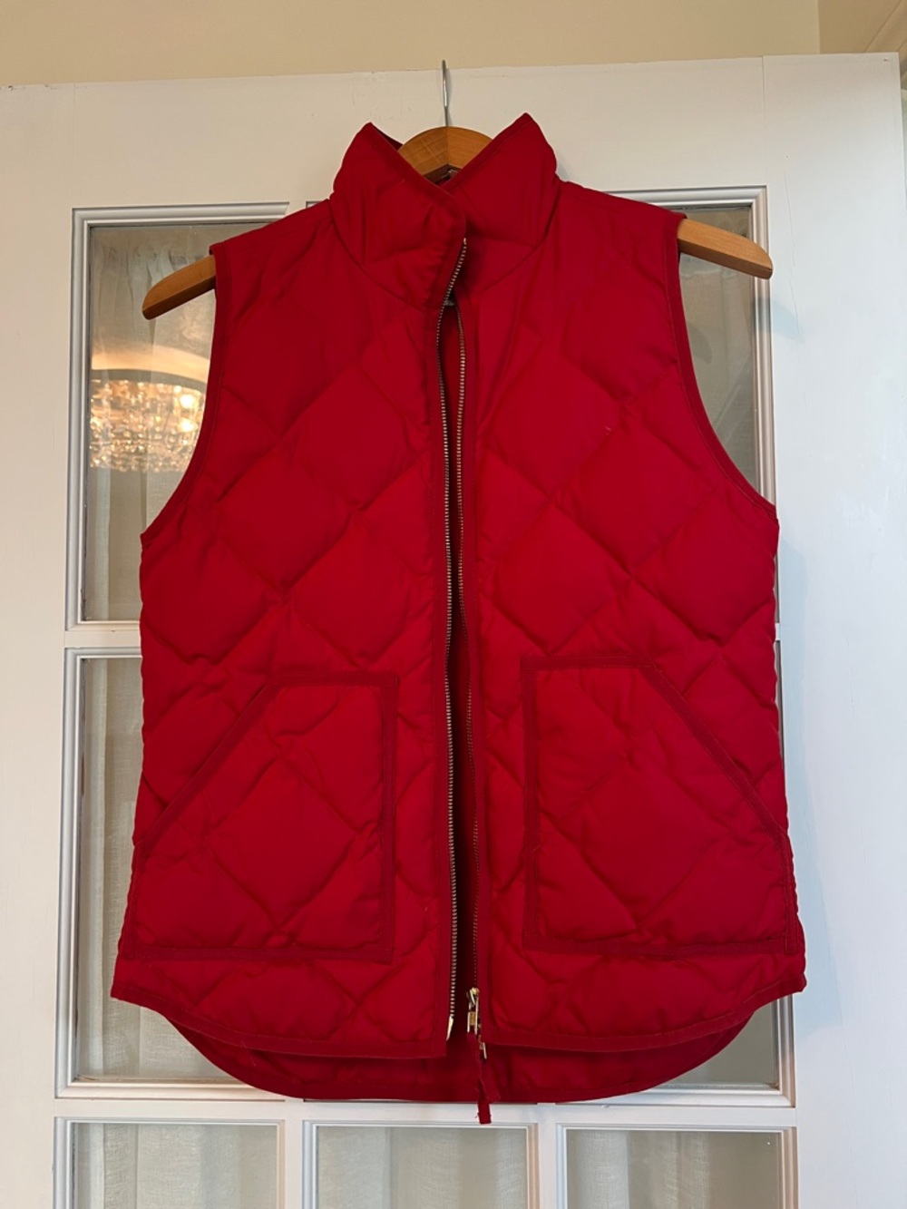 J. Crew Red Vest